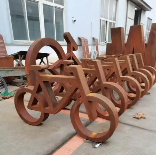 翰林镇耐候钢板造型