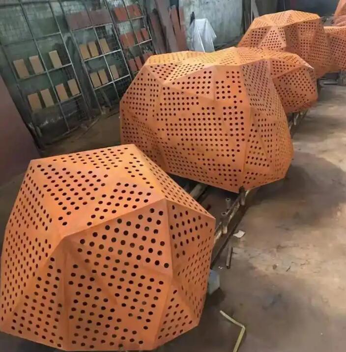 翰林镇耐候钢造型